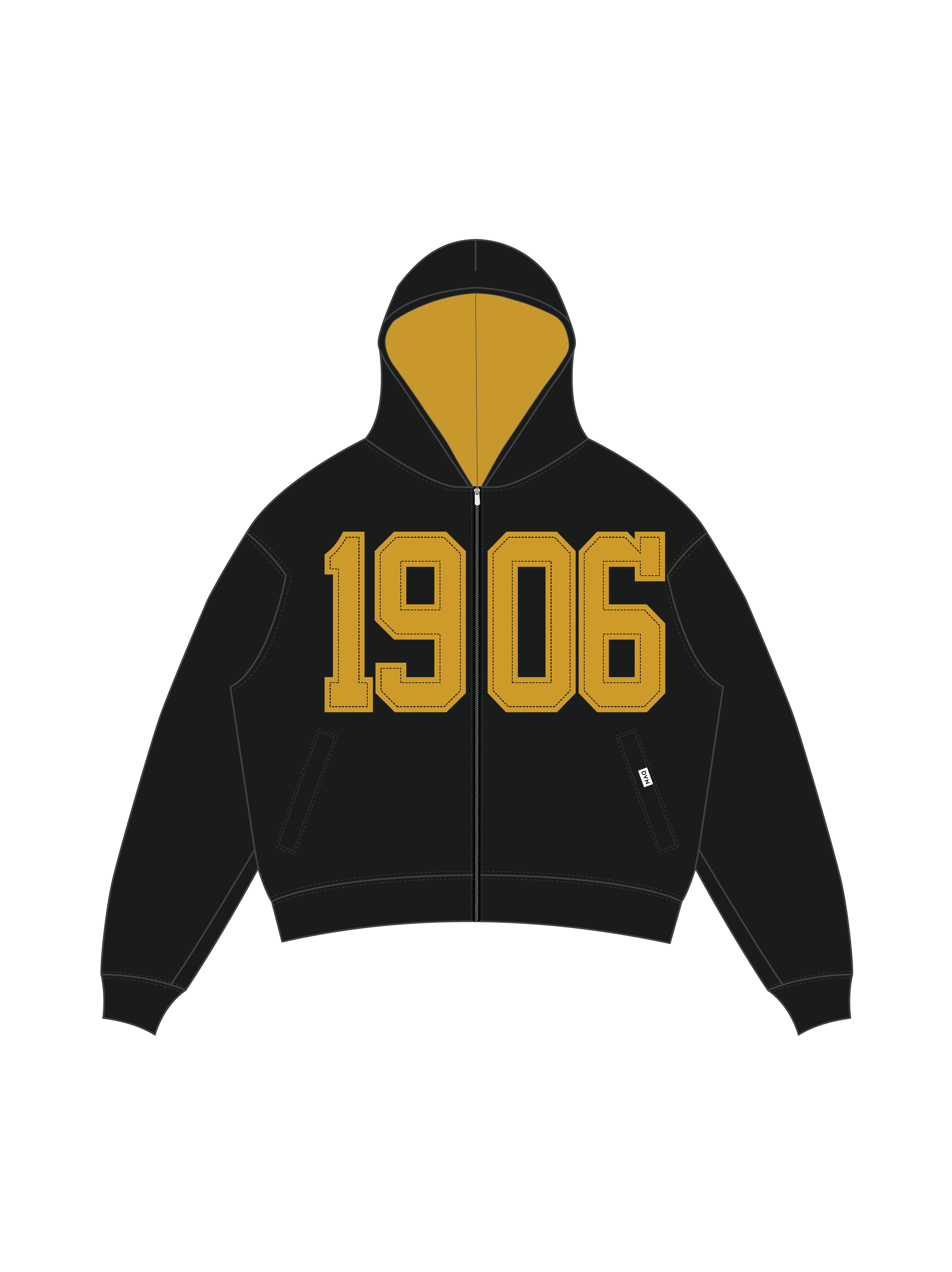 Alpha Legacy Zip Hoodie - Sizes S & M