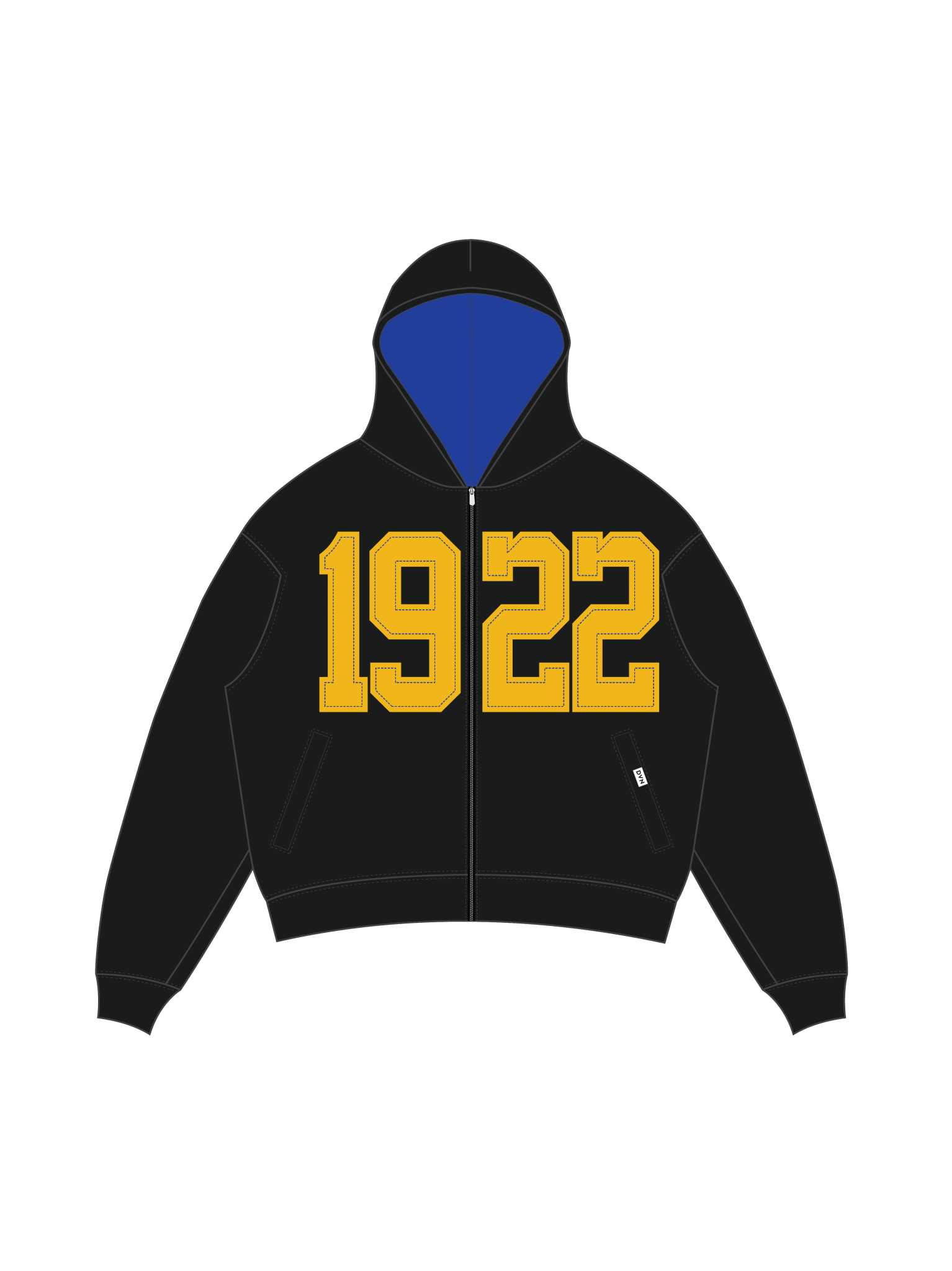 SGRho Legacy Zip Hoodie - DVN