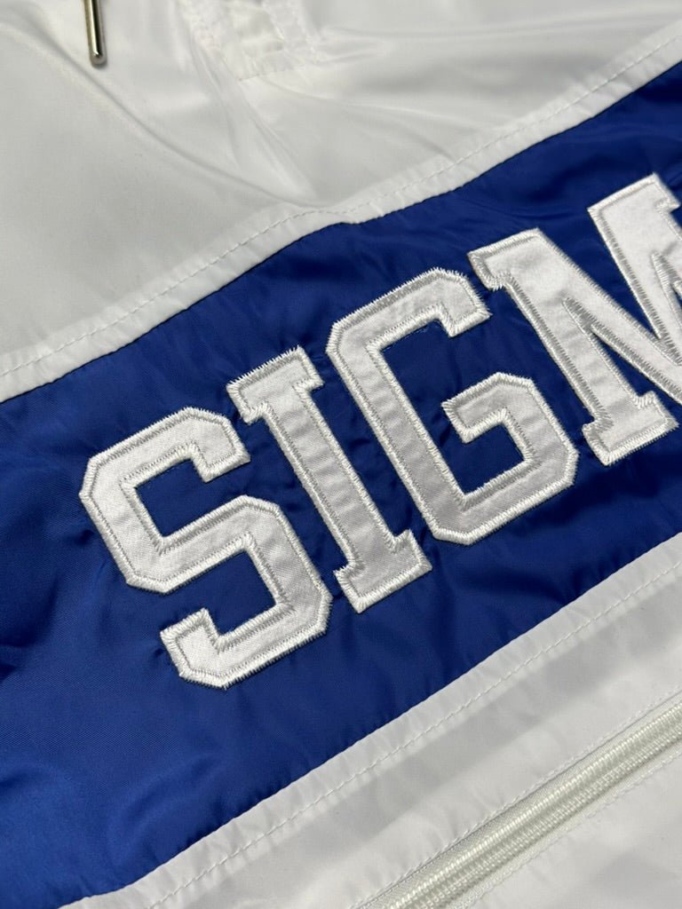 Sigma OG Tri - Color Windbreaker - White - Size L - DVN