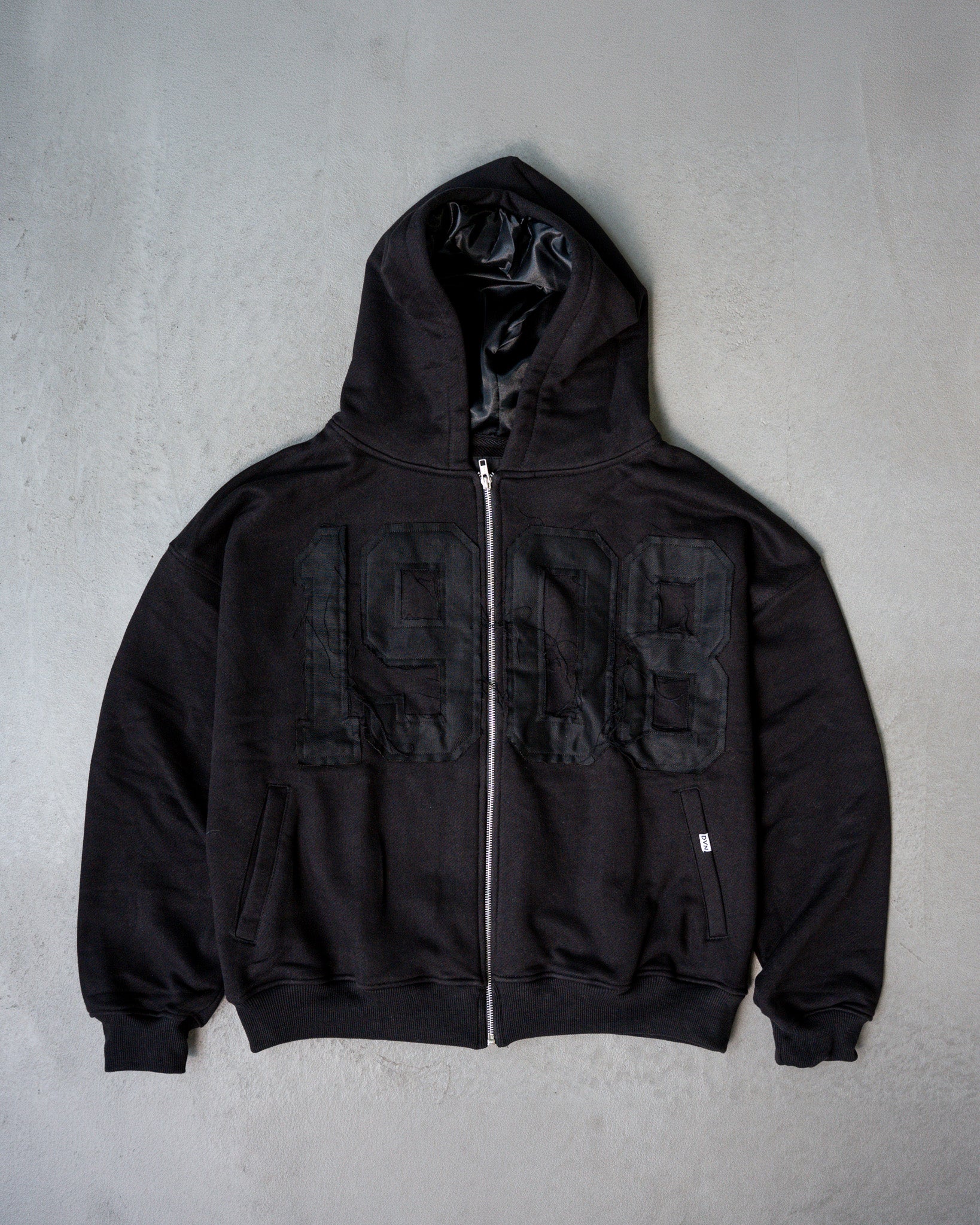 AKA Legacy Zip Black Hoodie - Size Small