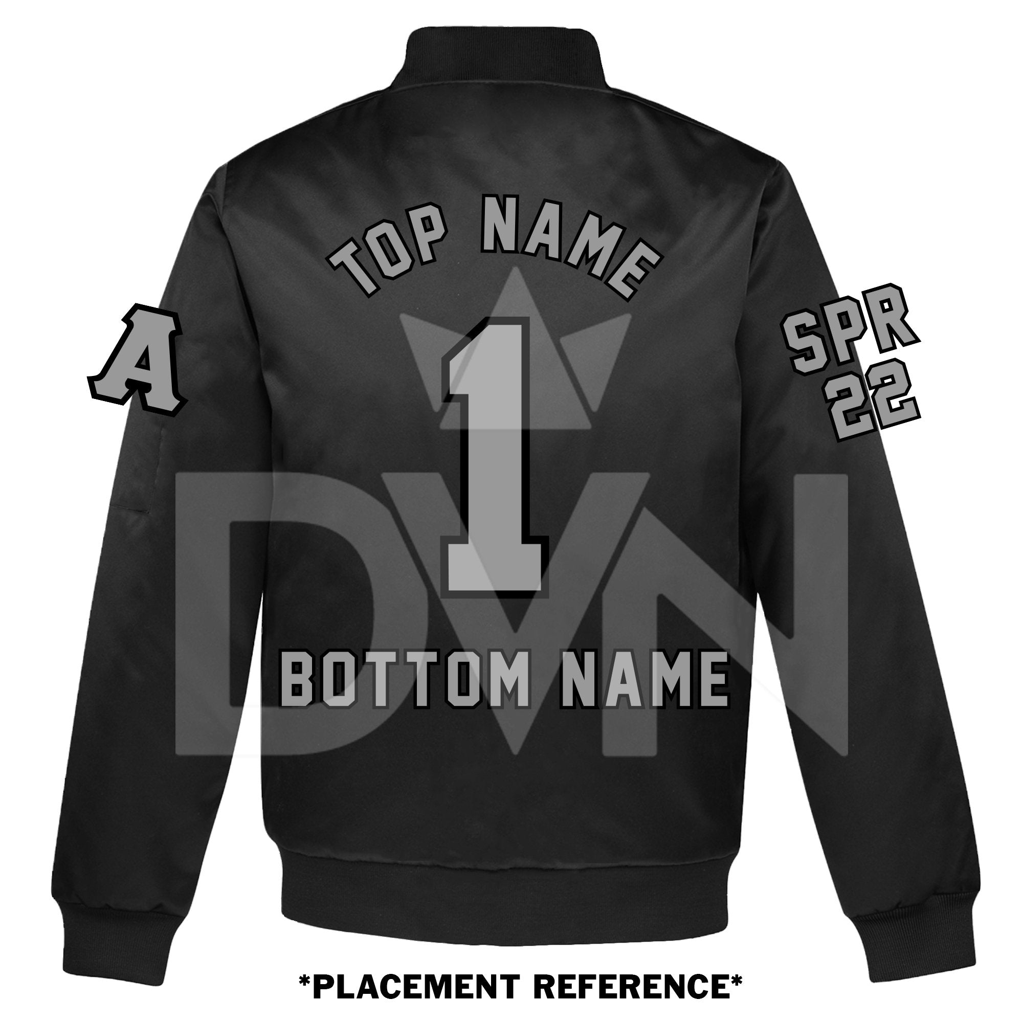 DVN Satin Bomber Jacket (Custom) - DVN Co.