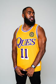 Omega Psi Phi "Ques" Basketball Jersey - LA Retro Edition (Custom) - DVN Co.